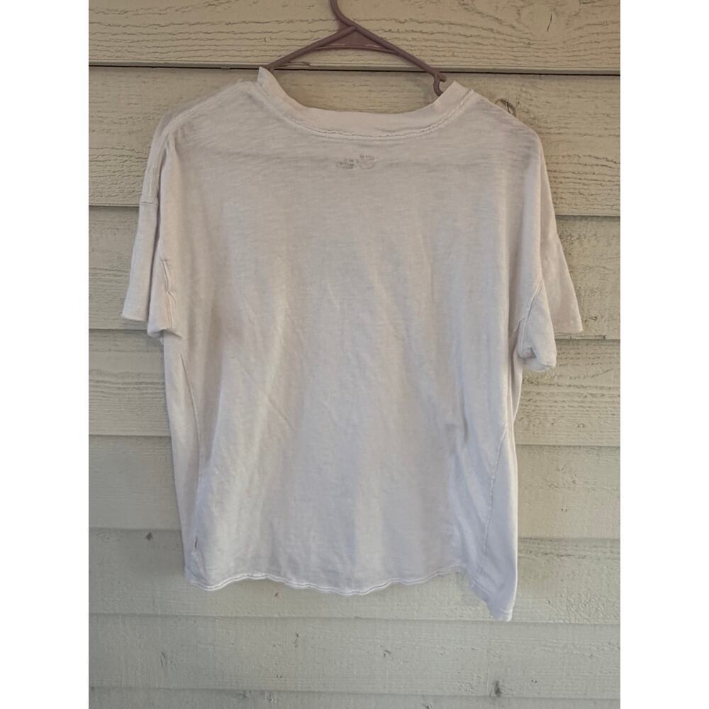 Aerie White Graphic Bow T-Shirt Women’s XS Soft Casual Tee - Picture 5 of 5